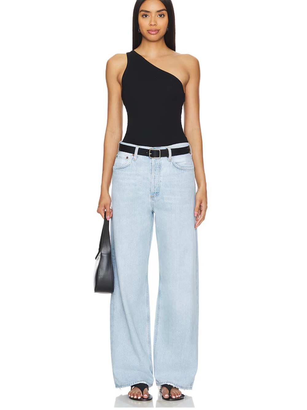 AGOLDE Low Slung Baggy Jeans in Fragment
